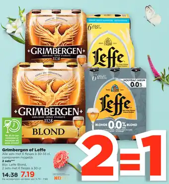 PLUS Grimbergen of Leffe aanbieding