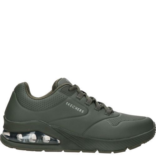Skechers uno 2 sneaker heren groen aanbieding bij Durlinger Schoenen