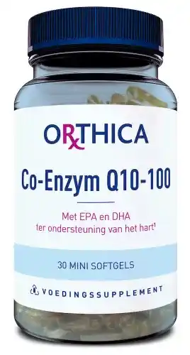 Holland & Barrett Orthica co-enzym q10 100 (30 capsules) aanbieding