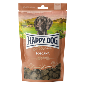 Zooplus 100g soft toscana happy dog hondensnacks aanbieding