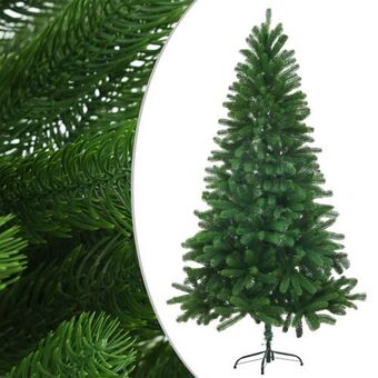 Black box trees roundstone kunstkerstboom in jute - h90 cm - groen  aanbieding bij Bol.com