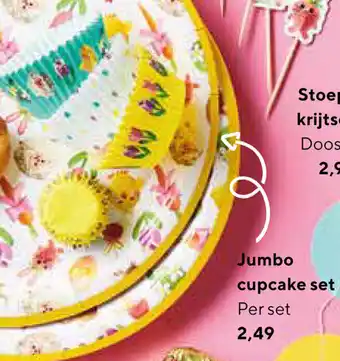 Jumbo Jumbo Cupcake set aanbieding