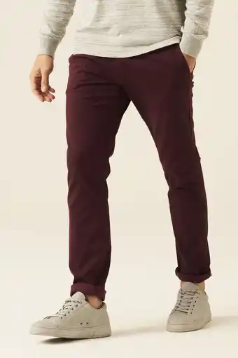 Jeans Centre Garcia chino bordeauxrood z1120 aanbieding