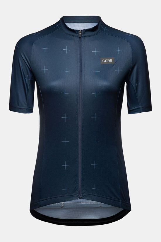 Gore wear daily jersey blauw aanbieding bij Bever