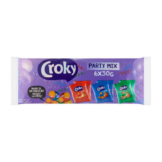 Croky party mix aanbieding bij Coop