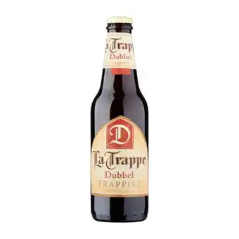 Coop La trappe trappist dubbel speciaalbier 30 cl aanbieding