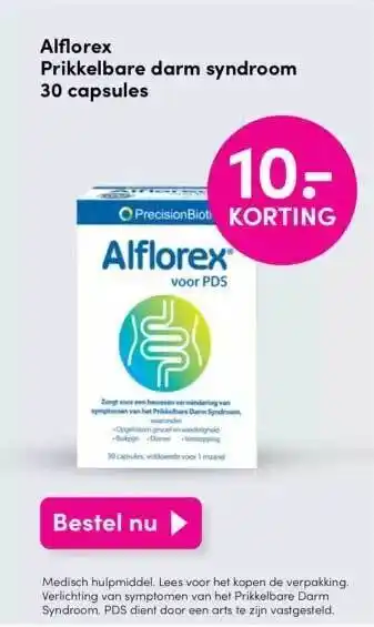 DA Alflorex prikkelbare darm syndroom 30 capsules aanbieding