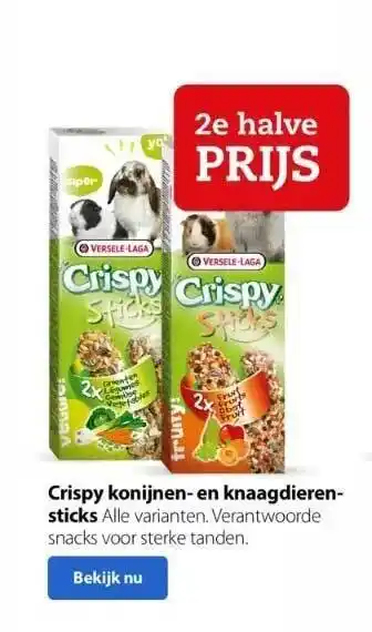 Pets Place Crispy konijnen- en knaagdierensticks aanbieding