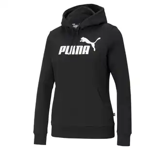 Plutosport Puma essential hoodie dames aanbieding