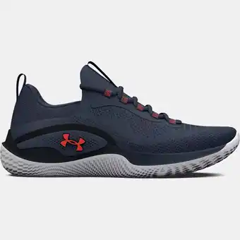 Under Armour Herentrainingsschoenen under armour flow dynamic downpour grijs / zwart / after burn 44 aanbieding