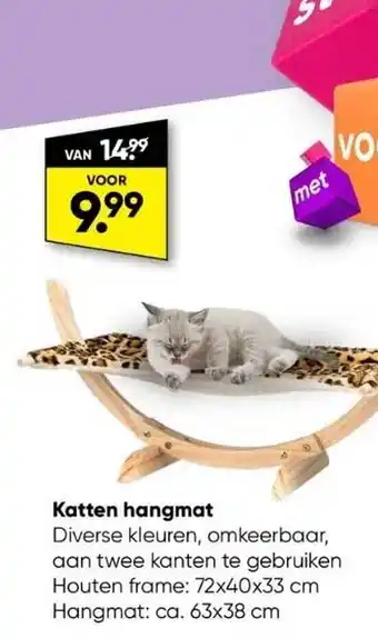 Big Bazar Katten hangmat aanbieding