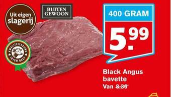 Hoogvliet Black Angus Bavette aanbieding