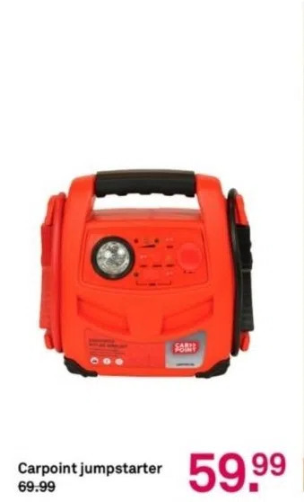Karwei Carpoint jumpstarter aanbieding
