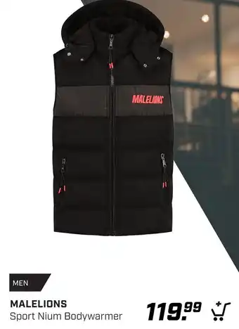 Daka Sport Malelions sport nium bodywarmer aanbieding