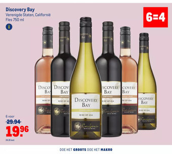 Makro Discovery Bay 750 ml aanbieding