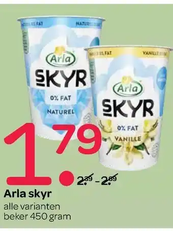 Spar Arla skyr aanbieding