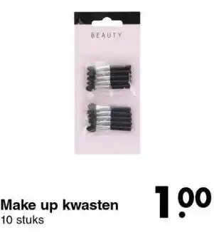 Wibra Make up kwasten aanbieding