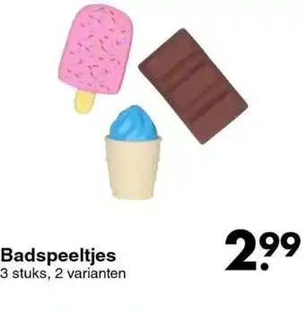 Wibra Badspeeltjes aanbieding