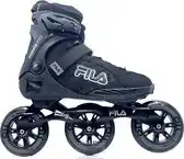 Bol.com Fila crossfit 110 tri-skates zwart met soft boots en 110mm wielen aanbieding