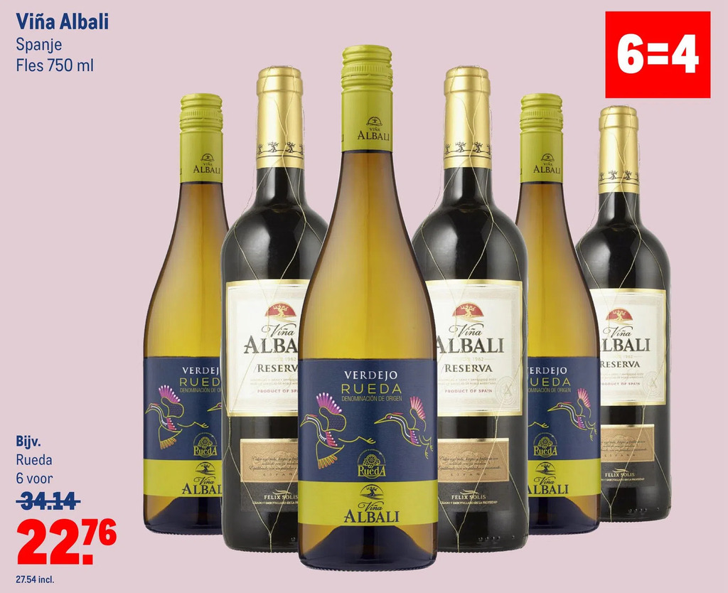 Viña albali aanbieding bij Makro