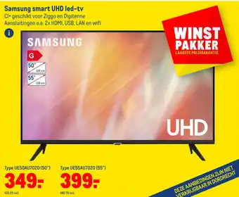 Makro Samsung smart uhd led-tv aanbieding