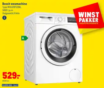 Makro Bosch wasmachine aanbieding