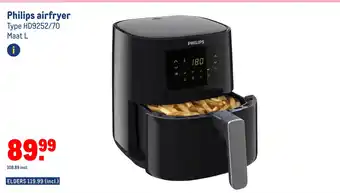 Makro Philips airfryer aanbieding