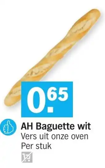 Albert Heijn AH Baguette wit aanbieding