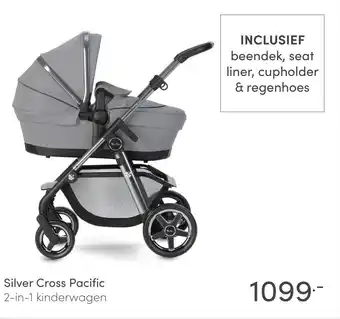 Baby & Tiener Silver Cross Pacific 2-in-1 kinderwagen aanbieding