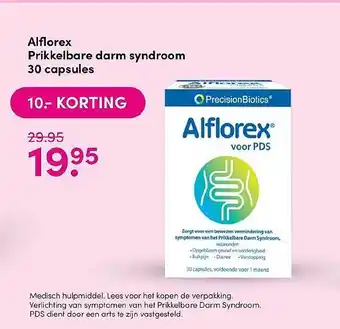 Drogisterij Visser Alflorex prikkelbare darm syndroom 30 capsules aanbieding