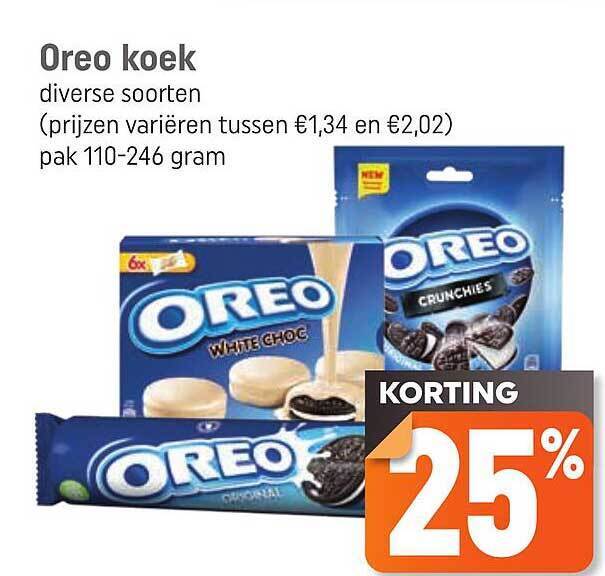 Lekker Makkelijk Oreo koek aanbieding