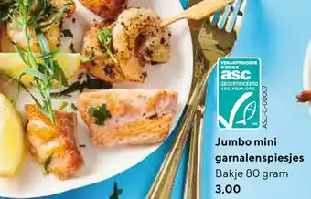 Jumbo Jumbo Mini garnalenspiesjes 80g aanbieding