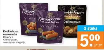 Albert Heijn Kwekkeboom ovensnacks aanbieding