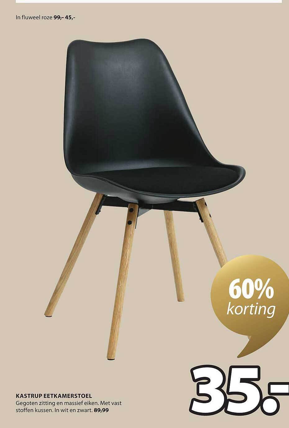 Kastrup eetkamerstoel aanbieding bij Jysk