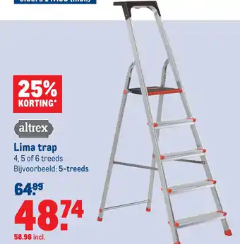 Makro Lima trap aanbieding