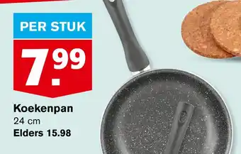 Hoogvliet Koekenpan 24 cm aanbieding