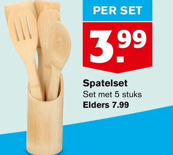 Hoogvliet Spatelset aanbieding