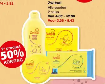 Hoogvliet Zwitsal aanbieding