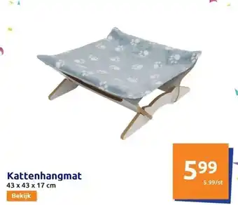 Action Kattenhangmat aanbieding