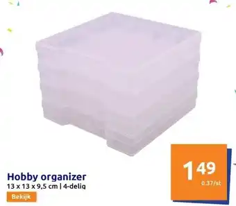 Action Hobby organizer aanbieding