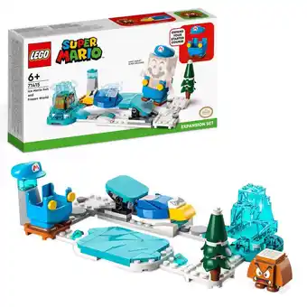 Intertoys Lego super mario uitbreidingsset ijswereld en ijs-mario pak 71415 aanbieding