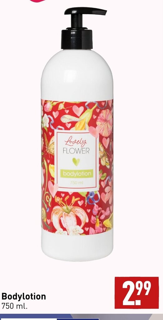 Bodylotion 750 ml aanbieding bij ALDI