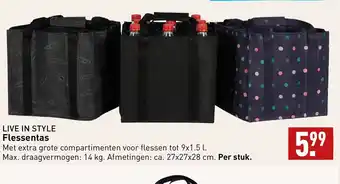 ALDI Live in Style Flessentas aanbieding