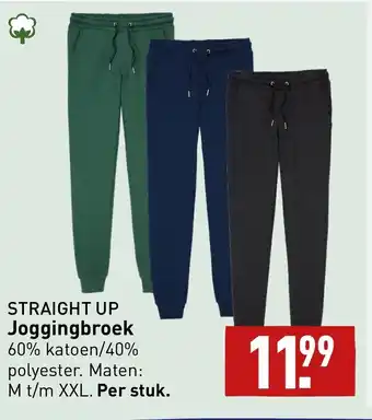 ALDI Straight UP Joggingbroek aanbieding