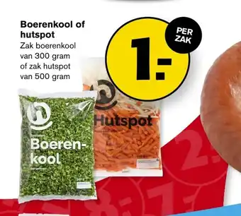 Hoogvliet Boerenkool of hutspot aanbieding