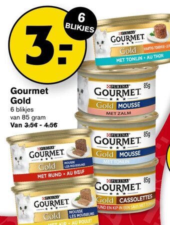 Hoogvliet Gourmet Gold 85 gram aanbieding