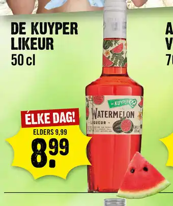 Dirck 3 De Kuyper Likeur 50cl aanbieding