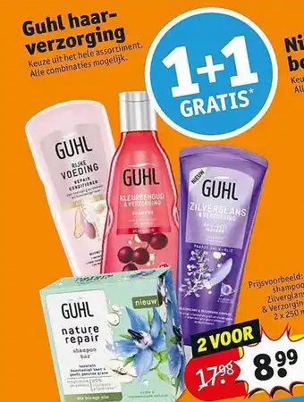 Kruidvat Guhl Haarverzorging aanbieding