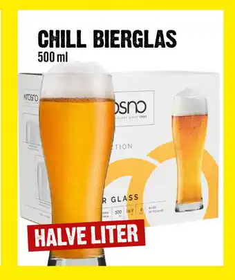 Dirck 3 Chill Bierglas 500ml aanbieding