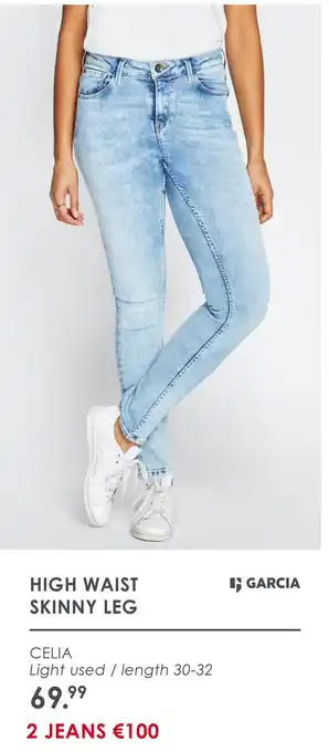 Jeans Centre Garcia Dames Skinny Fit Jeans Celia-6281 aanbieding